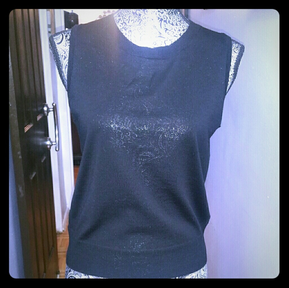 J. Crew 100% Merino Wool Sleeveless Top